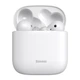 Беспроводные Bluetooth наушники Baseus Encok TWS W06 с функцией беспроводной зарядки Qi Белый - изображение 5