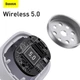 Беспроводные Bluetooth наушники Baseus Encok TWS W06 с функцией беспроводной зарядки Qi Белый - изображение 7