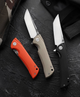 Кишеньковий туристичний складаний ніж Bestech Knife Paladin Orange BG13C-1 - зображення 3