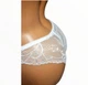 Женские кружевные трусики Blue Rose 3010 Размер XL Белый - изображение 3