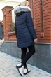 Зимняя куртка Miorichi Simona 54 Синий (01039-blue54) - изображение 4