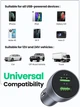 Автомобільний зарядний пристрій Ugreen CD213 36 Вт 2 x USB QC 3.0 3 А Car Charger Dark Blue (6957303811441) - зображення 4
