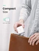 Мережевий зарядний пристрій Ugreen CD170 36 W USB + Type-C Charger White (UGR-60468) - зображення 7
