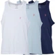 Майка FARAH Vestire Lounge Vests Multi Blue 3 шт, XL (50) (10497025) - изображение 1