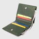 Женский кошелек кожаный ST Leather Accessories 19262 Зеленый - изображение 3