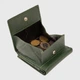Женский кошелек кожаный ST Leather Accessories 19262 Зеленый - изображение 4