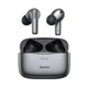 TWS Бездротові Bluetooth Навушники вакуумні BASEUS SIMU ANC True Wireless Earphones S2 |42/480mAh, 6/24Hours| Сірі - зображення 3
