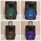Аккумуляторная акустическая система Bluetooth колонка с микрофоном ZPX ZX-7774 с LED подсветкой/микрофоном и пультом управления Черная - изображение 13