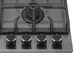 Варильна поверхня газова PYRAMIDA PFG 647 GRAY LUXE - зображення 5
