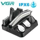 Мощная машинка триммер VGR PROFESSIONAL GROOMING KIT беспроводной мультитриммер, Машинка для стрижки для волос с насадками для тела, бороды носа и ушей с USB зарядкой - изображение 7