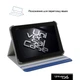 Чехол-книжка универсальный для планшетов с диагональю 10 дюймов, Silicone Hooks, Blue, (263мм * 193мм * 20мм), искусственная кожа, фиксация скобы, застежка на резинке, обложка-подставка, ArmorStandart (ARM59079) - изображение 3