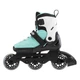 Ролики детские Rollerblade Microblade Free 3WD G Agua White 2022 (Бело-бирюзовый, 28-32) - изображение 2