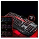 Игровая клавиатура с мышкой Keyboard Atlanfa V100, с подсветкой 3 режима. проводная - изображение 3