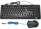 Клавиатура + мышка UKC M710 игровой набор периферии проводные с подсветкой Черная (11607) - изображение 4