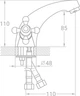 Смеситель-кран для раковины TAU VD-2A161C - изображение 6