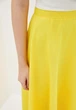 Женская юбка макси клеш Подіум Bee 27560-YELLOW M Желтый - изображение 4