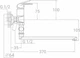 Смеситель-кран для ванны TAU TN-3C242C - изображение 11