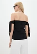 Женская блузка Подіум Santana 21368-BLACK S Черный - изображение 3