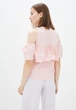 Женская блузка Подіум Gabriella 20081-ROSE S Розовый - изображение 3