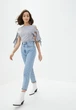 Женская блузка Подіум Ryan 23729-GREY M Серый - изображение 2