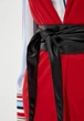Женская безрукавка с поясом Подіум Alvina 27552-RED S Красный - изображение 4