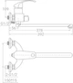Смеситель-кран для ванны TAU SL-2C243C - изображение 11