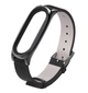 Кожаный ремешок Primo Mijob для фитнес браслета Xiaomi Mi Smart Band 7 - Black Primo черный - изображение 2