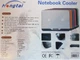 Охлаждающая подставка для ноутбука Notebook Cooler Hongtai 2088 красная 2Вт - изображение 3