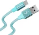 Кабель Colorway USB - Type-C 2.4А 2 м Mint (CW-CBUC008-MT) - зображення 4