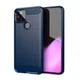 Чохол Lenuo Carbon Fiber для Google Pixel 4a 5G Темно-синій - изображение 1
