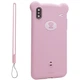 Чохол Baseus Bear Silicone Case для iPhone XS Max Рожевий - зображення 1