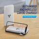 УМБ Baseus S10 1in2 Bracket 10000mAh 18W QC3.0 PD с Беспроводной зарядкой Qi 10W Белый - изображение 11