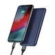 УМБ Baseus S10 1in2 Bracket 10000mAh 18W QC3.0 PD с Беспроводной зарядкой Qi 10W Синий - изображение 2