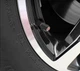 Ковпачки на ніпель з лого Fiat Alitek Short Black Фіат Red logo, 4 шт (67071) - зображення 3