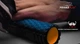 Ролик масажний спортивний тренувальний (роллер) PowerPlay 4025 Massage Roller Чорно-помаранчевий (33x15см.) (SK-NPP_4025_Black/OrangeS) - зображення 7