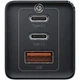 Зарядний пристрій 1USB + 2Type-C Baseus GaN2 Pro Quick Charger 65W CCGAN2P-B01 Black - зображення 3