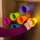 Тактильная игрушка Fat Brain Toys Suction Kupz Мягкие чашки 6 шт. (F183ML) - изображение 4