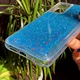 Чохол Glitter для Xiaomi Poco M3 бампер рідкий блиск Синій - зображення 3