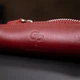 Ключница кожаная Grande Pelle leather-11341 Красная - изображение 7