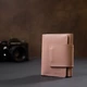 Кошелек женский кожаный Grande Pelle leather-11366 Розовый - изображение 6
