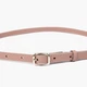 Женский ремень кожаный Grande Pelle leather-11372 94 см Розовый - изображение 4