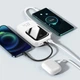 Павербанк Baseus Q Pow 20000 mAh 22.5W Quick Charge + кабель Type-C для iPad/Samsung/Xiaomi/Huawei/iPhone white - изображение 4