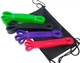 Резиновые петли YogaLife 2-65 кг YL-NR-2-65-4 (набор из 4 шт для фитнеса, тренировок, подтягиваний, резина тренировочная для турника, резинка-эспандер) - изображение 3