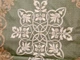 Простынь Поликоттон полуторная 150*215 "Абстракция" зеленая - изображение 2
