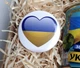 Подарочный набор на День Козацтва "Защитнику" (консервированные носки и значок) - Подарок на День Защитника - изображение 2