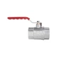 Кран шаровой SD Plus 1" 1/2 ВР для воды (рычаг) SD600NW40PN40 - изображение 3