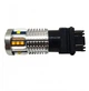 Светодиодная двухцветная лампа 3157 Т25 P27/7W W3x16q 21SMD 2525 12V Белый Желтый с обманкой Avtoexpect (23525) - изображение 2