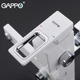 Душевая система Gappo G2417-8, излив - переключатель на лейку, белый/хром - изображение 5