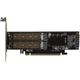 Контролер Frime (ECF-PCIEtoSSD009.LP) PCI-E-2хМ.2 (B&M Key)+1хмЅАТА - зображення 1