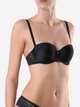 Бюстгальтер с косточками бесшовный Conte Sport Glam Rb8044 17С-0007КСП 75D Черный (4810226309841) - изображение 1